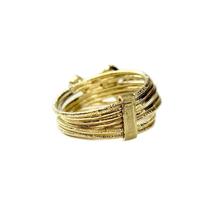 Rings Cherie Dori Diamond MultiRow Bunch Ring Rings Cherie Dori Diamond MultiRow Bunch Ring