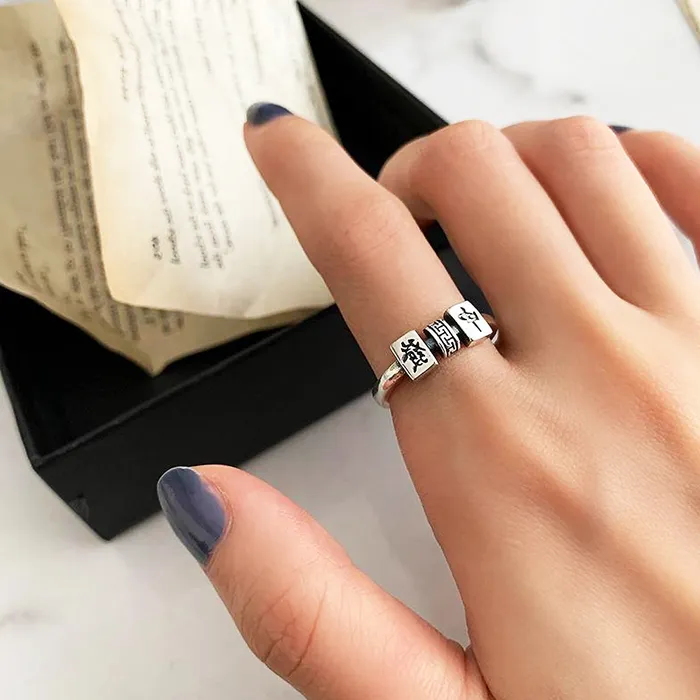Rings Free Luxe8347 Mahjong Adjustable Ring