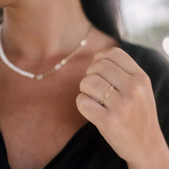 Rings link chain ring fejn ML