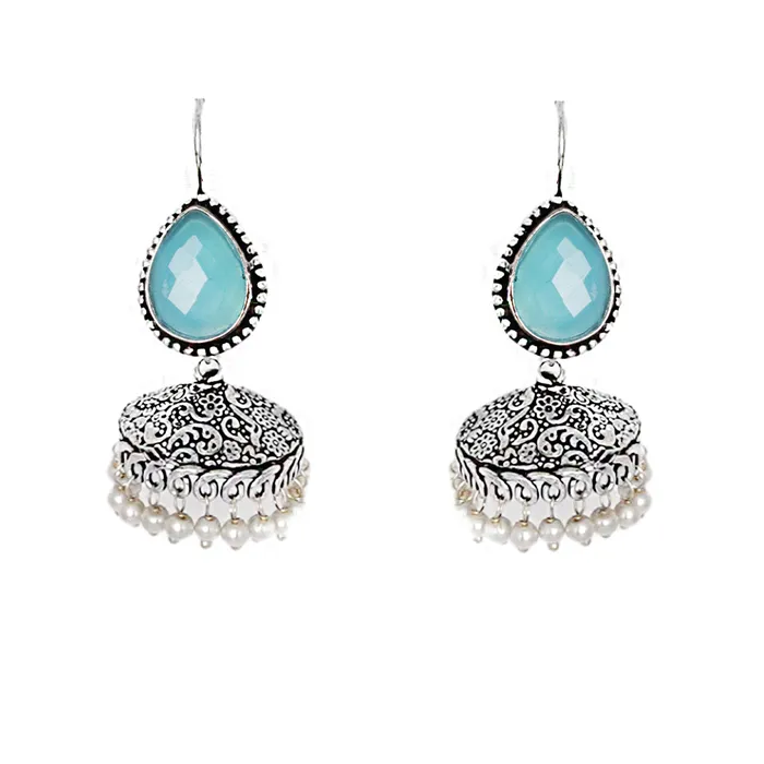Rings Teejh Taxila Oxidised Silver Jewellery Gift Set Teejh