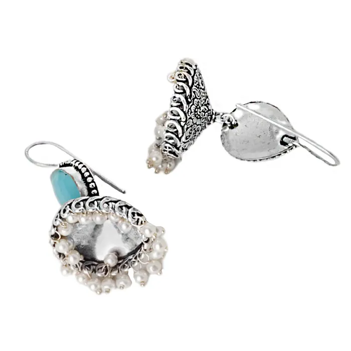 Rings Teejh Taxila Oxidised Silver Jewellery Gift Set Teejh