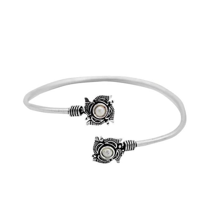 Rings Teejh Teejh Saanchal Silver Oxidised Jewelry Gift Set