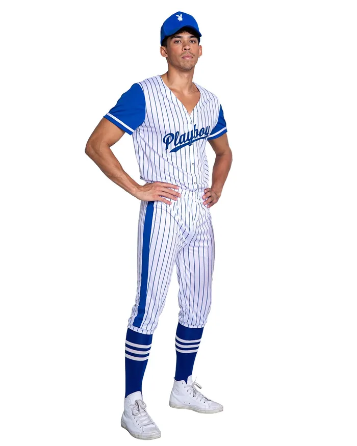 Roma Costume Inc Earrings PB160 3PC Playboy Baseball Homerun Hunk