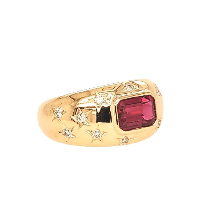 Ruby Star Ring Alexis Jae Rings