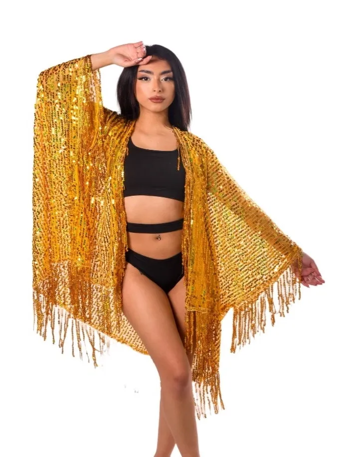 Sequin Tassel Kimono Sunshine THE LUMI SHOP Earrings