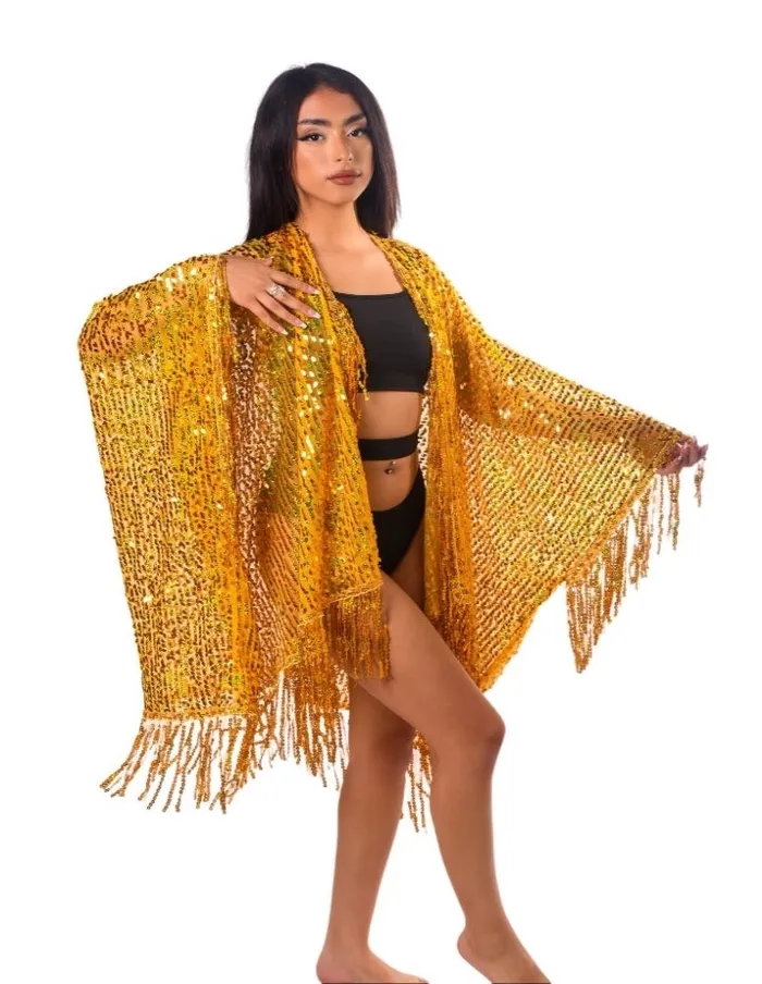 Sequin Tassel Kimono Sunshine THE LUMI SHOP Earrings