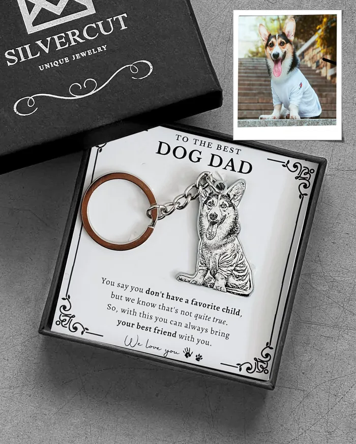 Silvercut LifeLike Keychain Earrings