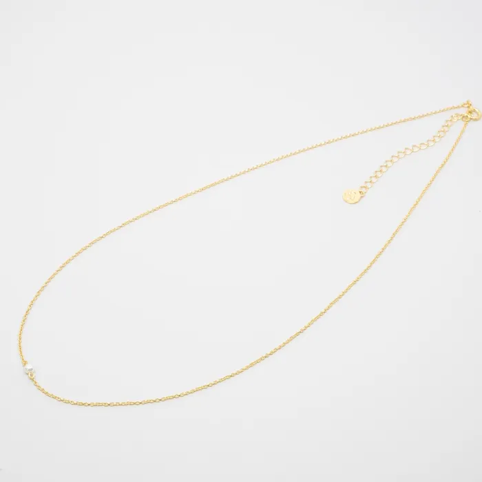 single pearl necklace fejn KS Necklaces