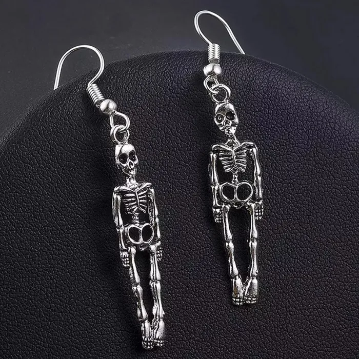 Skeleton Dangle Earrings Zapps Clothing Earrings