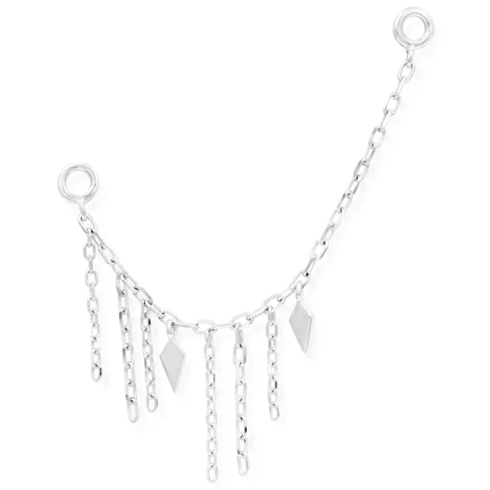 Sloane Chain Attachment in Gold Junipurr Jewelry Earrings