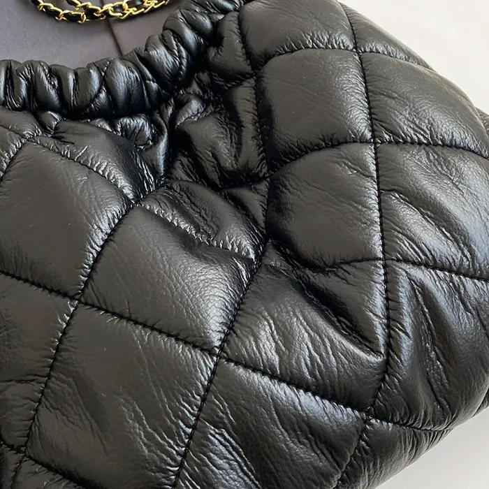 Squashy Sac Puffer Bags Earrings