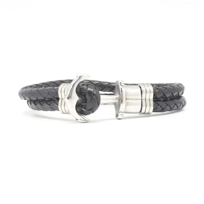 STEEL Bracelets STEEL LEATHER BRACELET STB432 STEEL Bracelets STEEL LEATHER BRACELET STB432