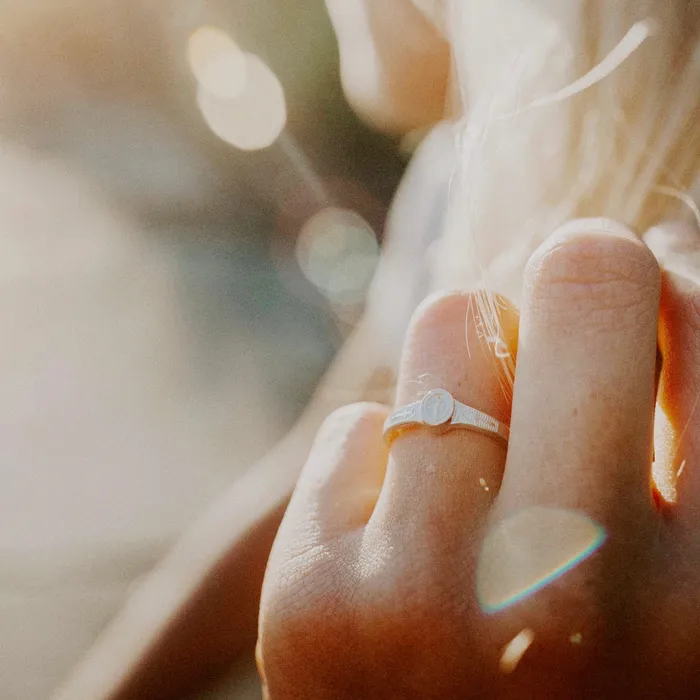 Stella Tide Miraculous Medal Ring Rings
