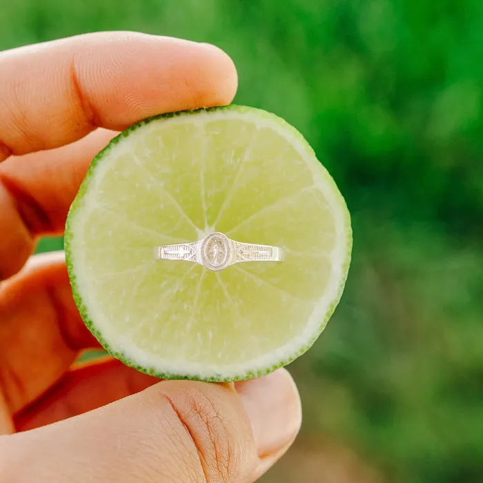 Stella Tide Miraculous Medal Ring Rings
