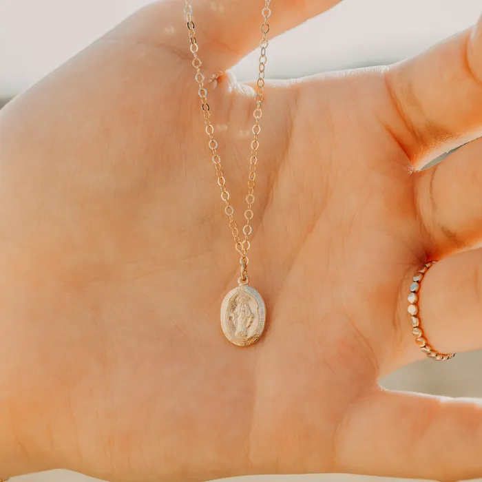 Stella Tide Necklaces Heirloom Miraculous Medal Necklace