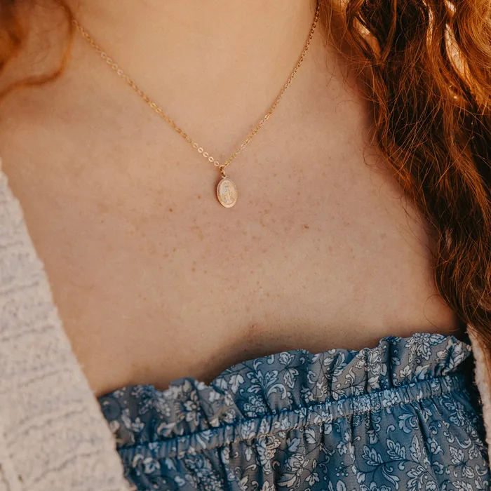 Stella Tide Necklaces Miraculous Medal Necklace
