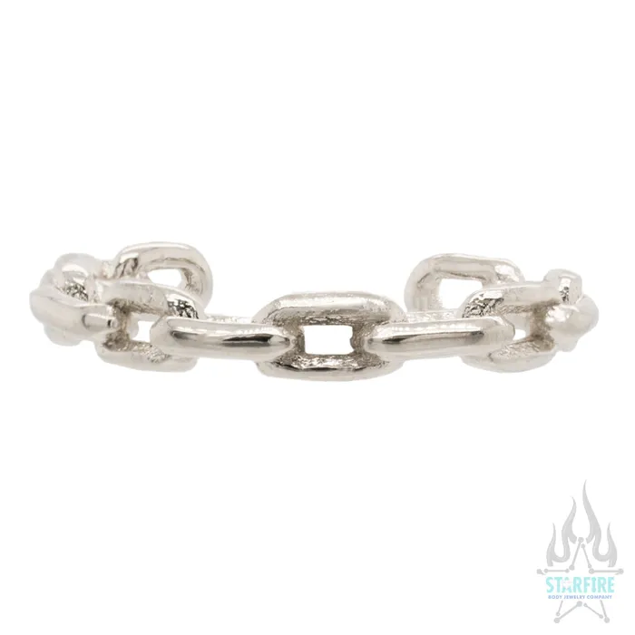 Tawapa Earrings Chain Link EAR CUFF non piercing