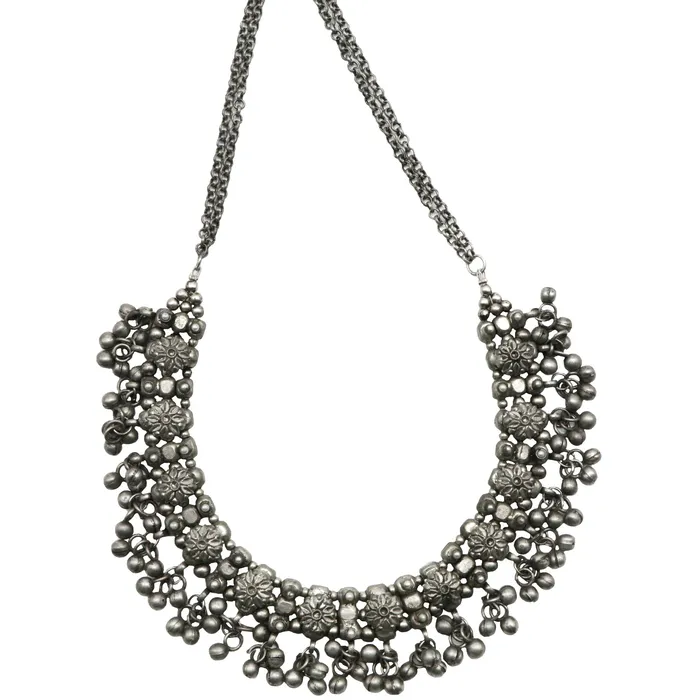 Teejh Adrija Metallic Silver Oxidized Jewelry Gift Set Teejh Rings