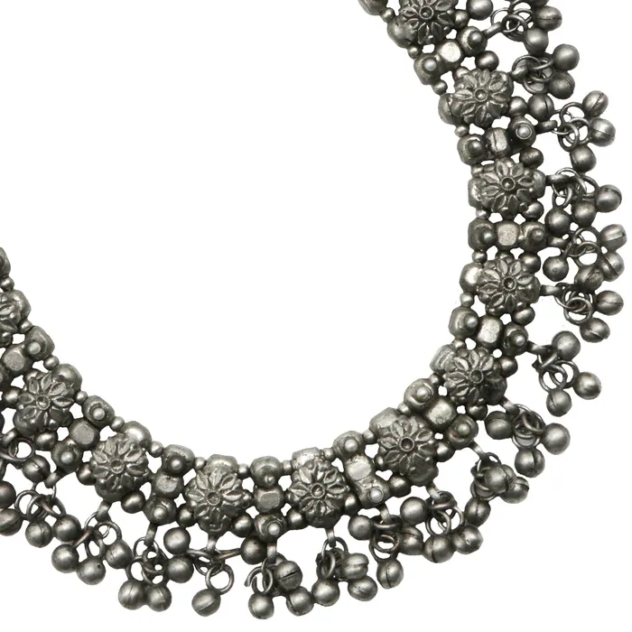 Teejh Adrija Metallic Silver Oxidized Jewelry Gift Set Teejh Rings
