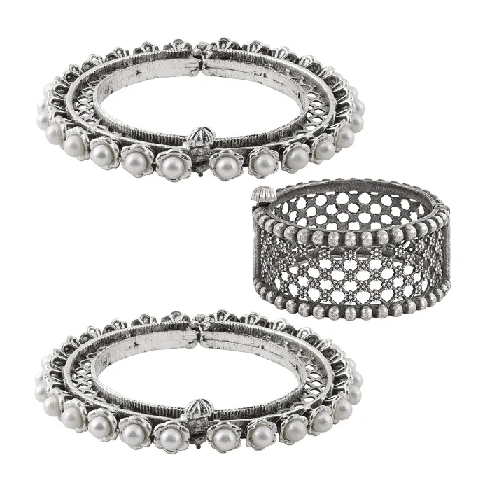 Teejh Aniha Stacked Bracelet Set Teejh Bracelets