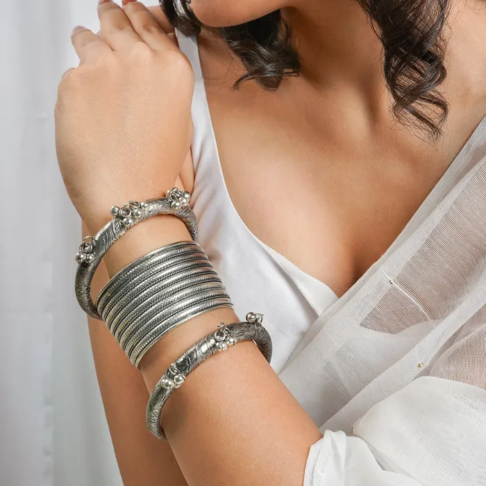 Teejh Bracelets Teejh Vrushti Stacked Bracelet Set