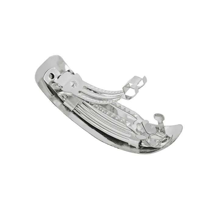 Teejh Drishti Silver lossy Hair Pin Teejh Rings