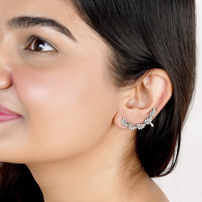 Teejh Earrings Teejh Kisah Clip On Earcuff
