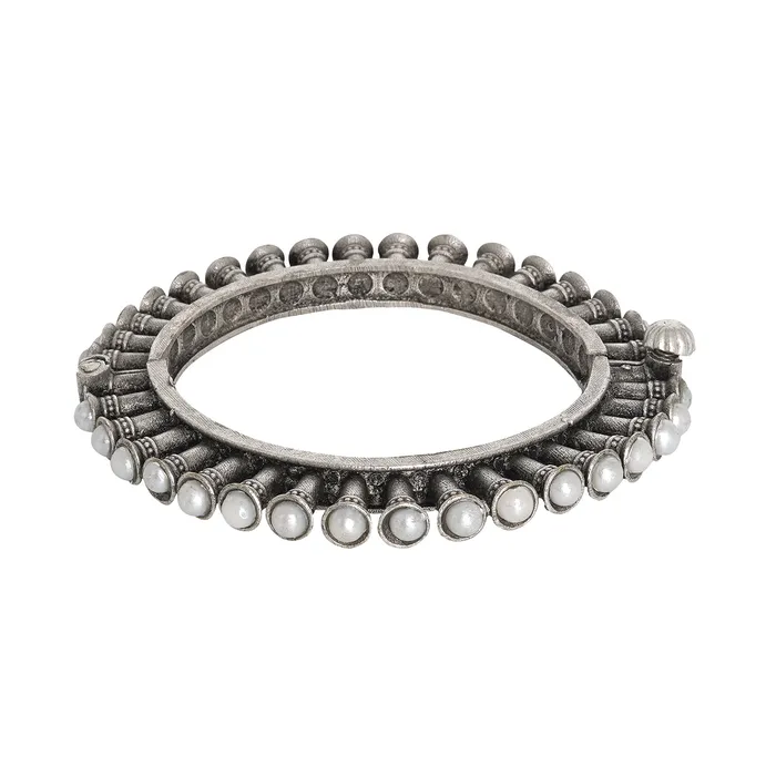 Teejh Jaamani Silver Oxidised Jewelry Gift Set Teejh Rings