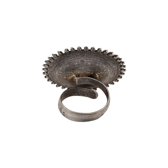 Teejh Pandya Oxidised Silver Jewellery Gift Set Teejh Rings