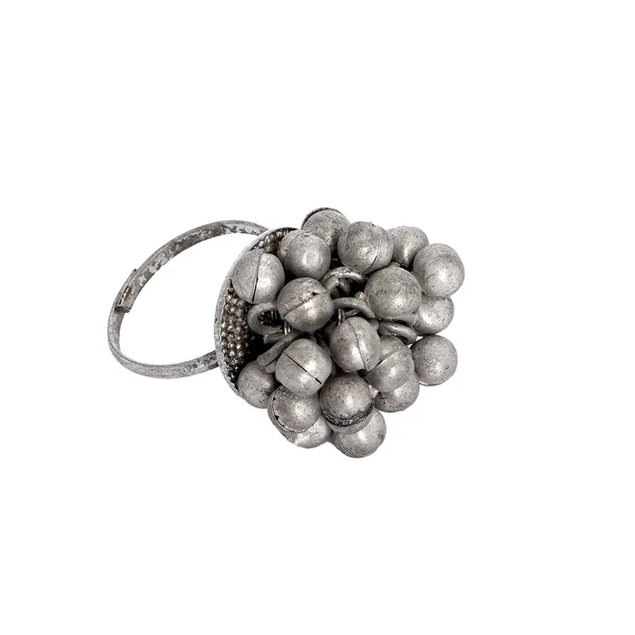 Teejh Rings Teejh Alankrita Silver Oxidised Jewelry Gift Set Teejh Rings Teejh Alankrita Silver Oxidised Jewelry Gift Set