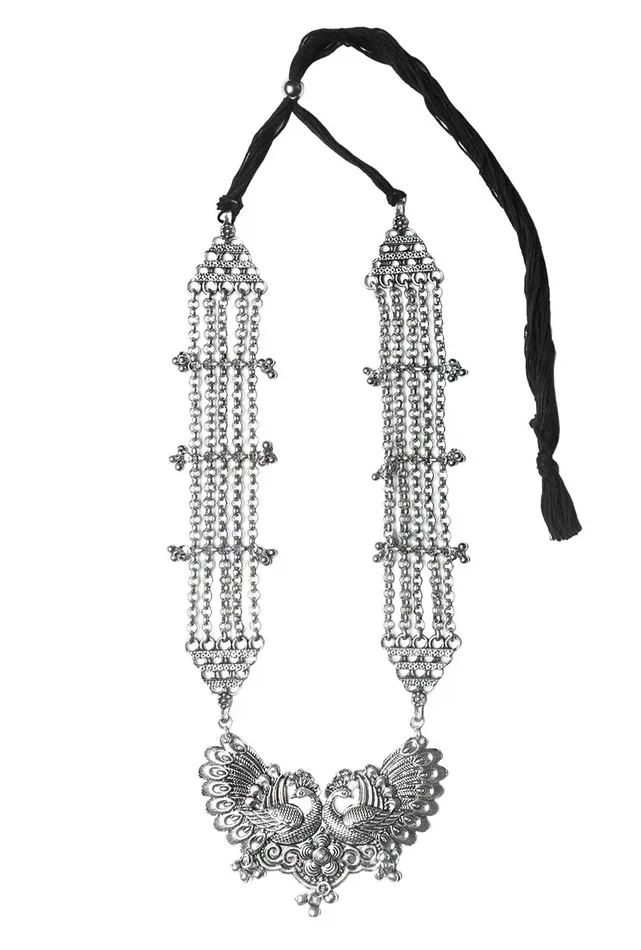 Teejh Rings Teejh Kadamba Oxidised Silver Jewellery Gift Set
