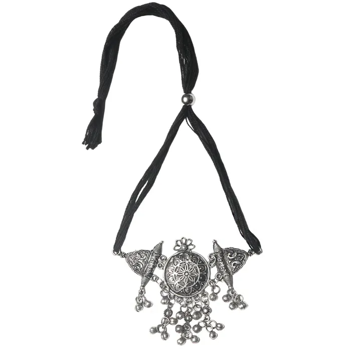 Teejh Roopini Silver Oxidised Jewelry Gift Set Teejh Rings Teejh Roopini Silver Oxidised Jewelry Gift Set Teejh Rings