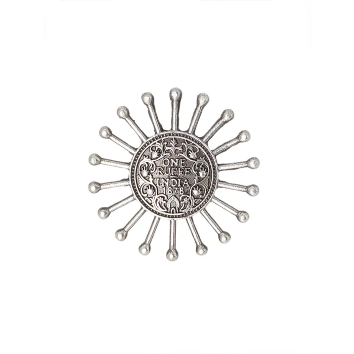 TEEJH SOLANI SILVER OXIDISED JEWELRY GIFT SET Teejh Rings