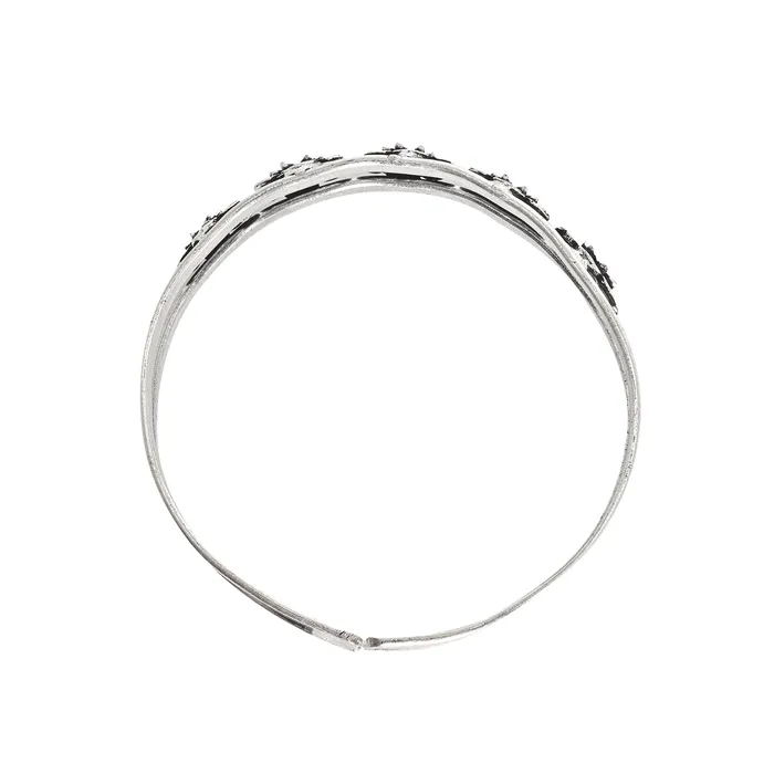 Teejh Teejh Aihole Oxidised Silver Jewellery Gift Set Rings