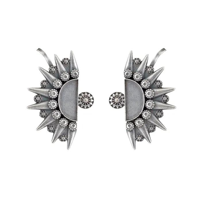 Teejh Teejh Avanti Oxidised Silver Jewellery Gift Set Rings
