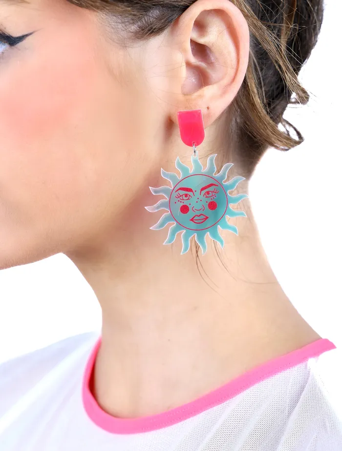 THE LUMI SHOP Earrings Iridescent Sun Earrings