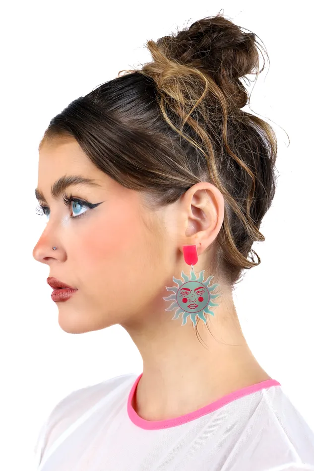 THE LUMI SHOP Earrings Iridescent Sun Earrings THE LUMI SHOP Earrings Iridescent Sun Earrings
