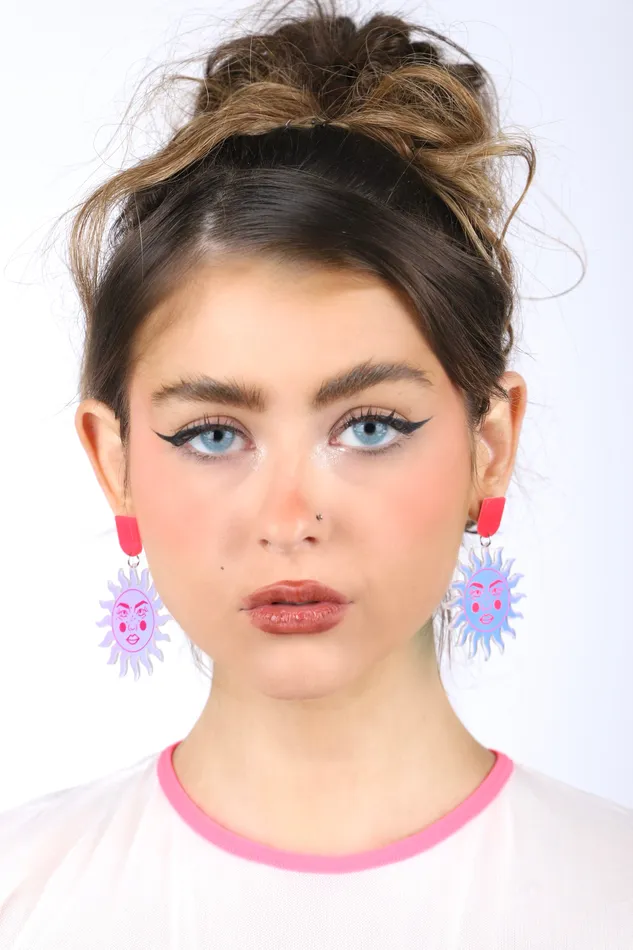 THE LUMI SHOP Earrings Iridescent Sun Earrings THE LUMI SHOP Earrings Iridescent Sun Earrings