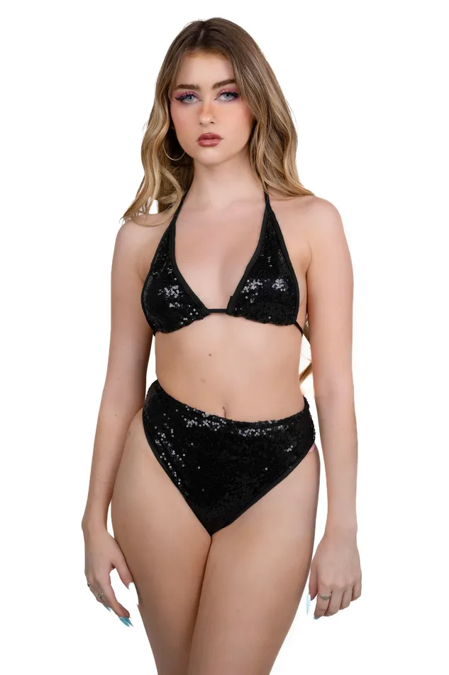 THE LUMI SHOP Earrings Midnight Goddess Sequin Top