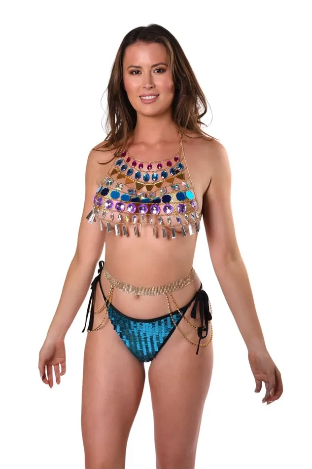 THE LUMI SHOP Earrings Purple Gypsy Gem Top
