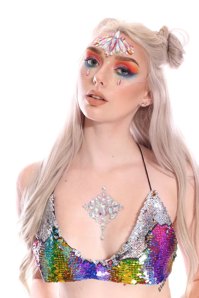 THE LUMi SHOP Earrings Rainbow Dreams Sequin Top