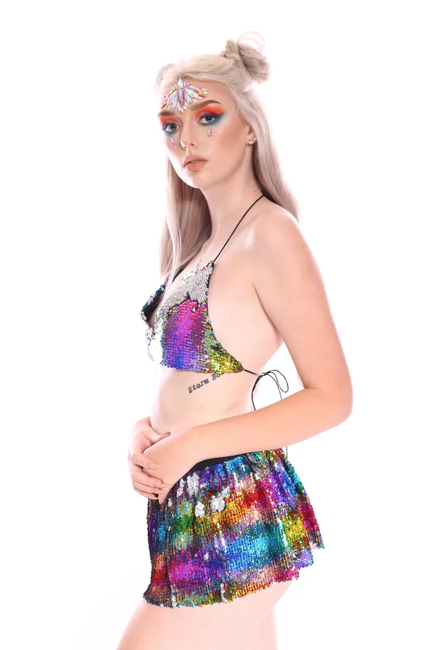 THE LUMi SHOP Earrings Rainbow Dreams Sequin Top