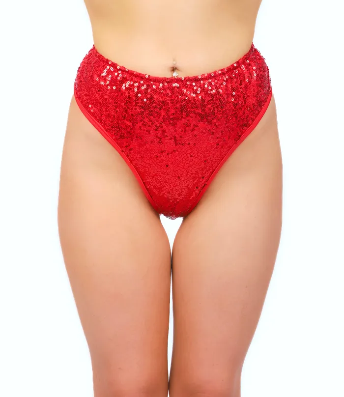 THE LUMI SHOP Earrings Ruby Sequin Bottoms