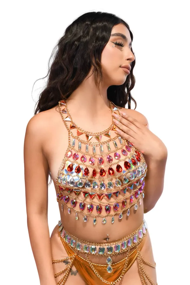 THE LUMI SHOP Earrings Sunrise Goddess Body Jewelry Top