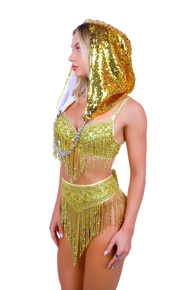 THE LUMI SHOP FULL OUTFITGlittering Gold 4 pcs PreStyled Sets