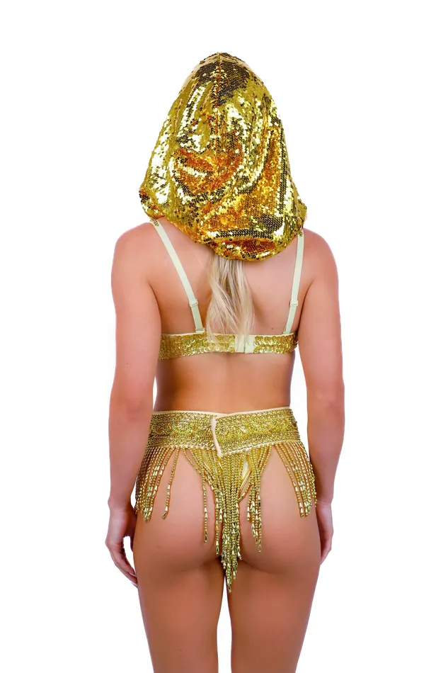 THE LUMI SHOP FULL OUTFITGlittering Gold 4 pcs PreStyled Sets