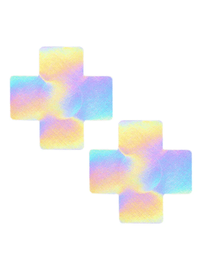 THE LUMi SHOP Necklaces Holographic Cross Pasties