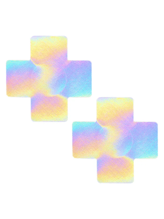 THE LUMi SHOP Necklaces Holographic Cross Pasties THE LUMi SHOP Necklaces Holographic Cross Pasties