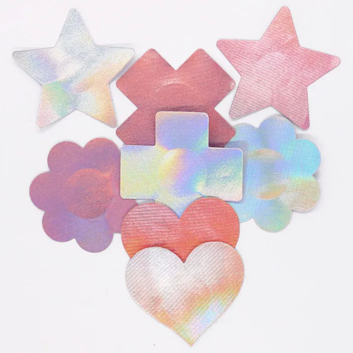 THE LUMi SHOP Necklaces Holographic Cross Pasties THE LUMi SHOP Necklaces Holographic Cross Pasties