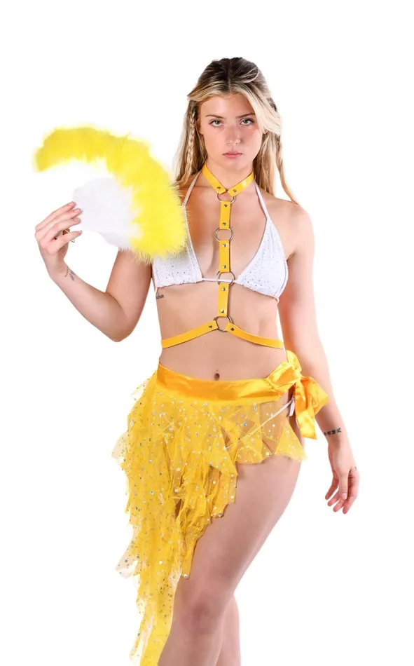 THE LUMI SHOP Rings FULL OUTFITDaisyTopSkirtHarnessFan
